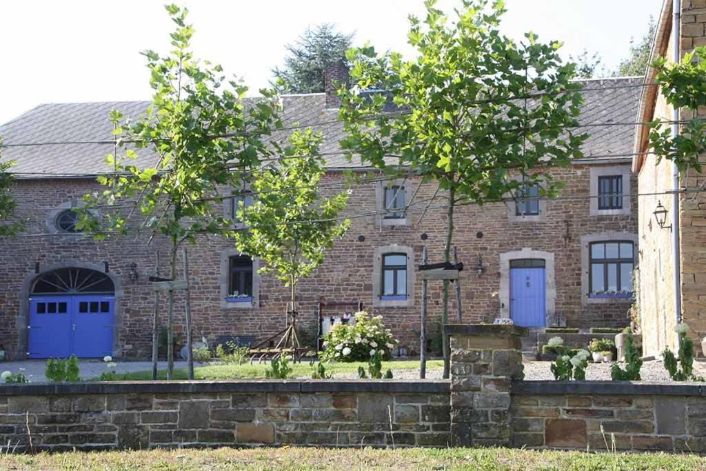 Vakantieboerderij Ferme Le Bleuet Ohey Exteriör bild